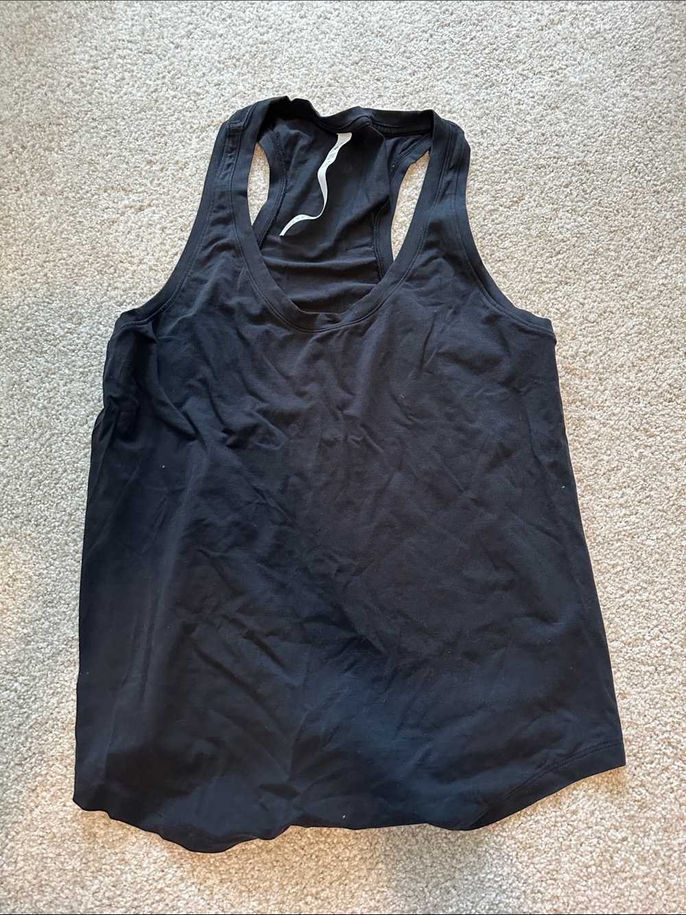 lululemon athletica Black Racerback Tank Top